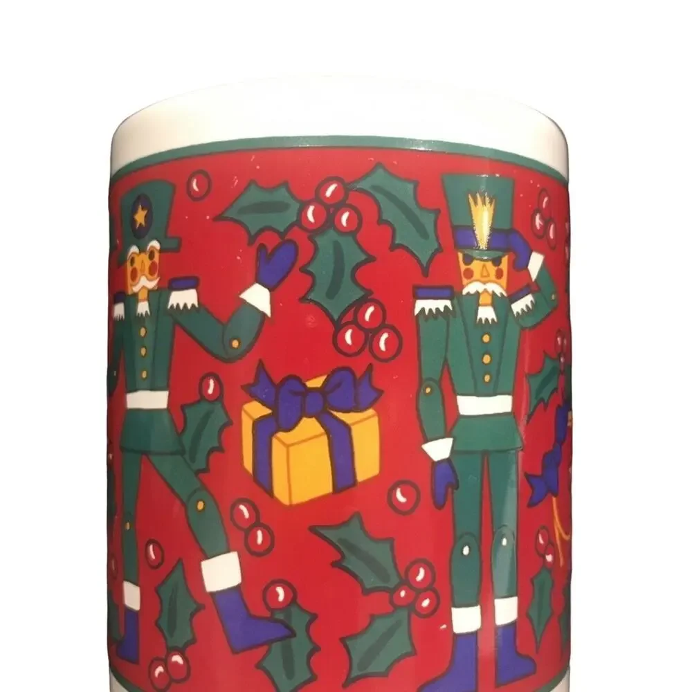 Riviera Van Beers 1993 Limited Edition Signature Christmas Nutcracker Cup Mug